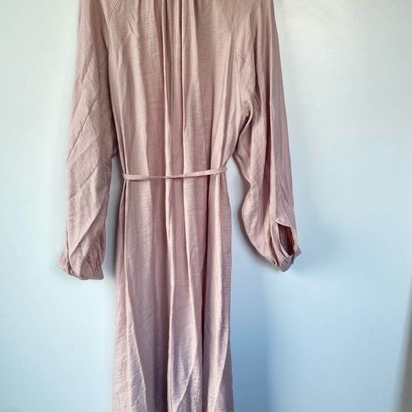 & Other Stories Dusty Pink Midi Dress Size M - Picture 7 of 7